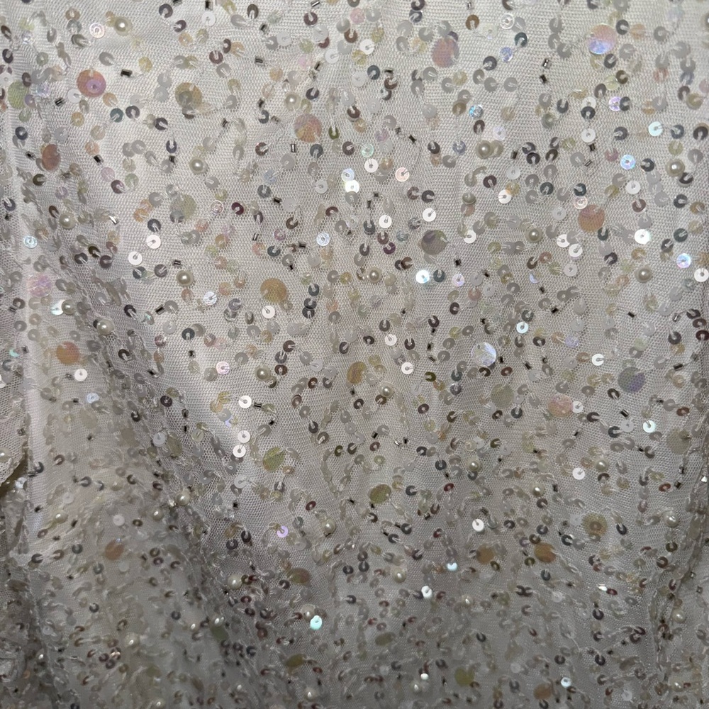 Anthropologie BHLDN 10 Josie Mini Sequins - Picture 5 of 6